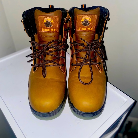 Brahma steel toe work boots - Picture 2 of 6